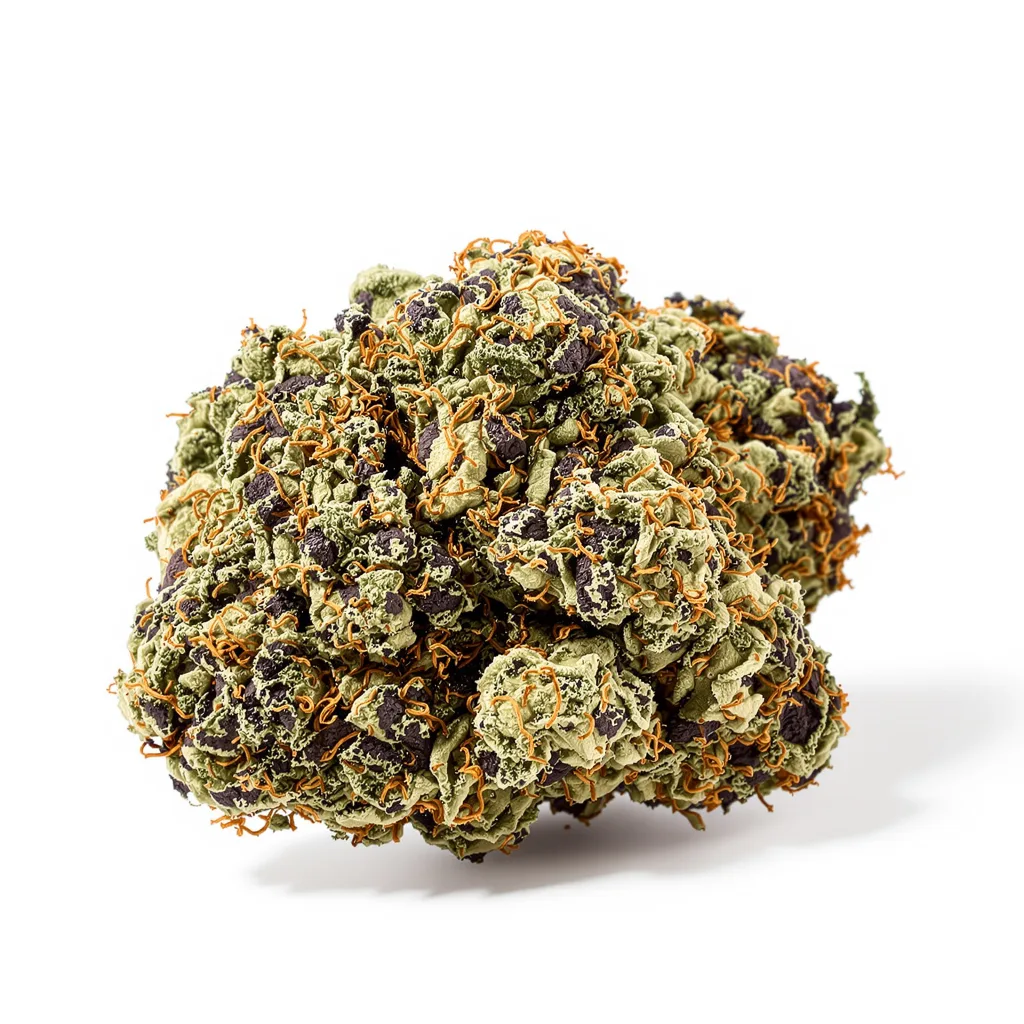Humboldt Dream 79% indica / 21% sativa — fleur avec trichomes visibles