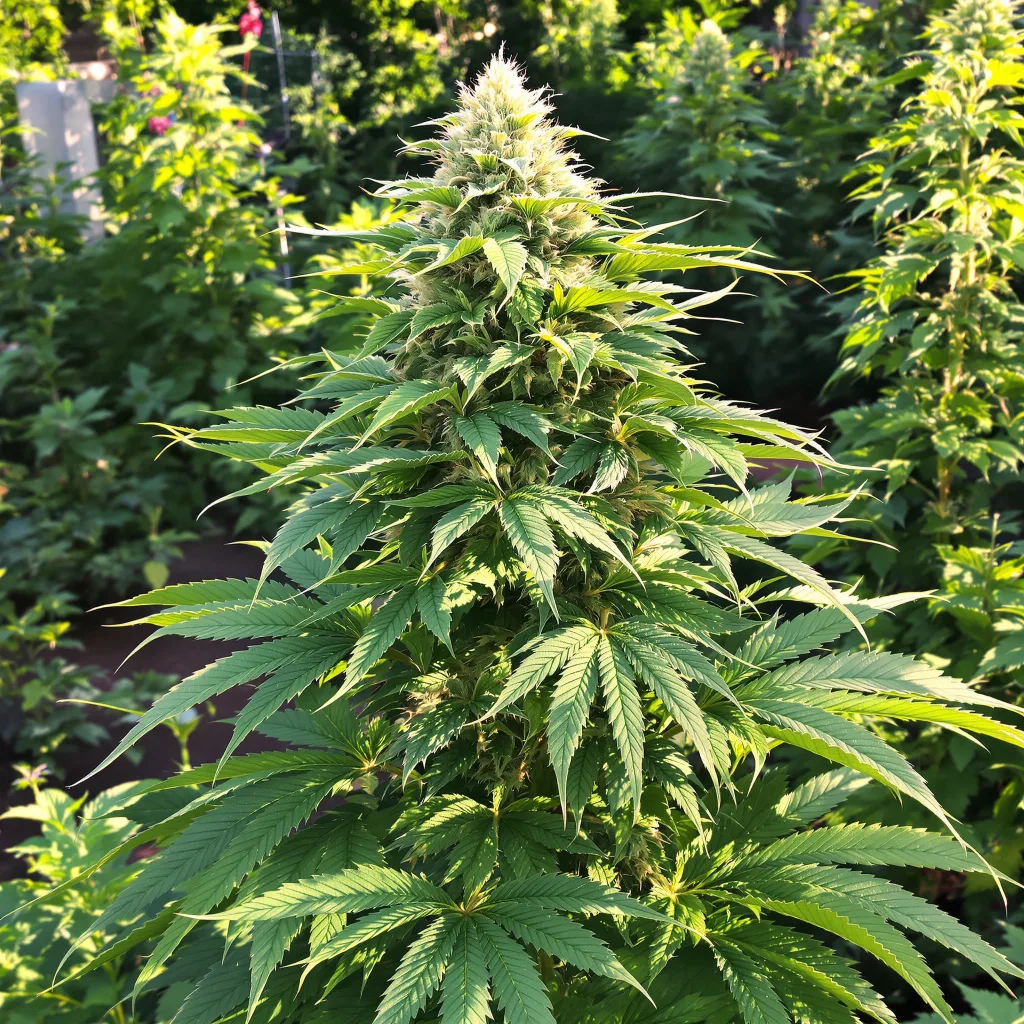 Humboldt Dream 79% indica / 21% sativa — fleur avec trichomes visibles