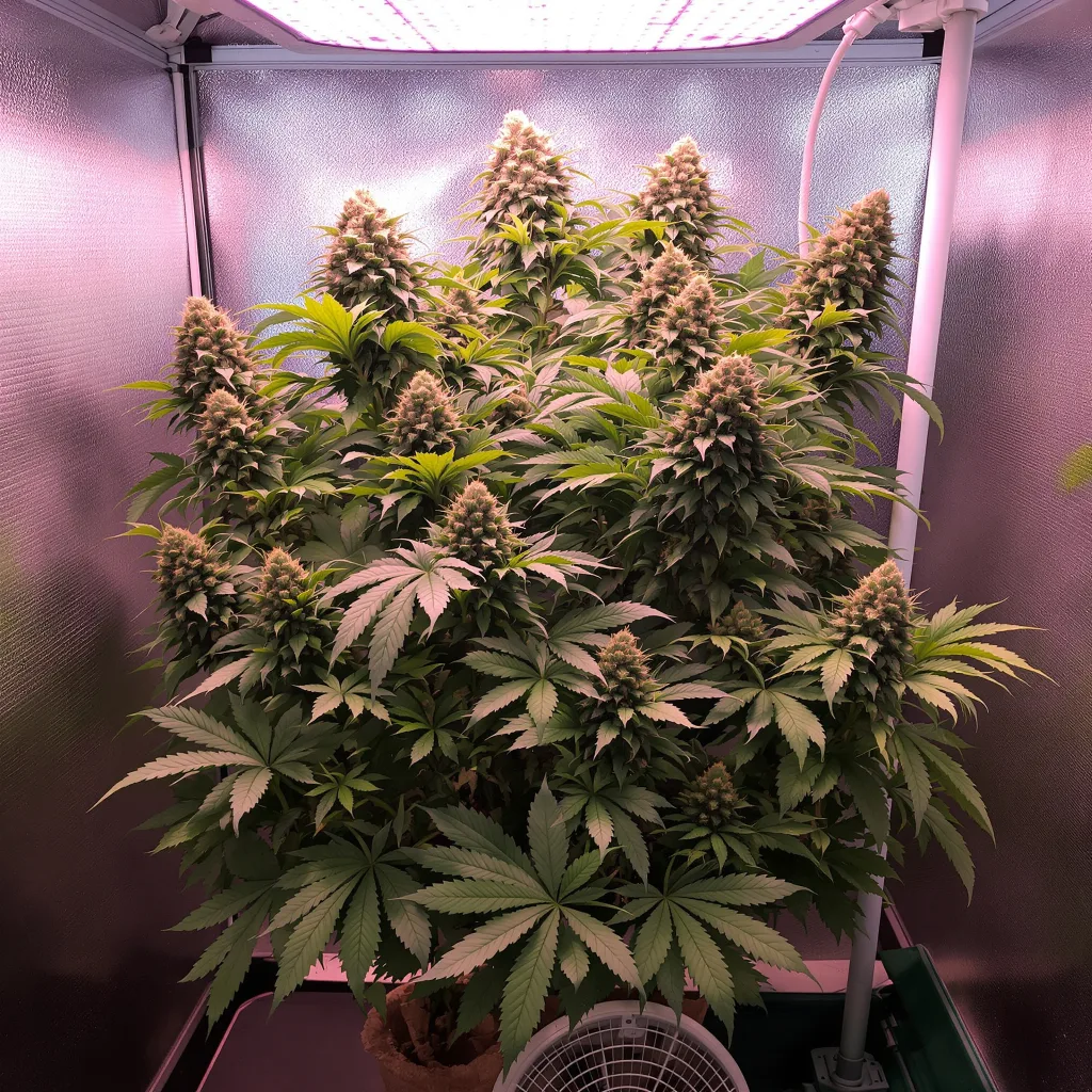 Plante de cannabis Humboldt Headband en floraison — 90-130 cm féminisée