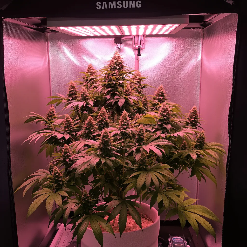 Plante de cannabis Ice en floraison — 90-130 cm féminisée