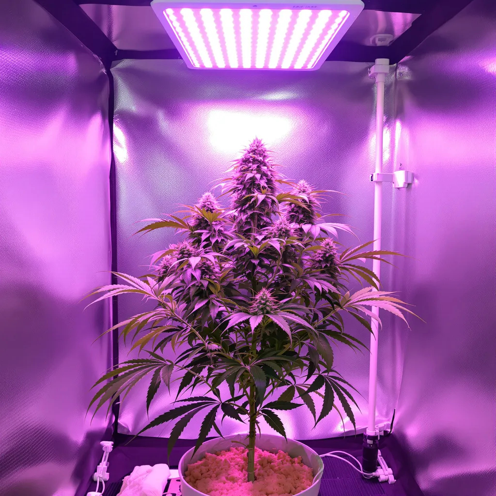 Plante de cannabis Iced Widow en floraison — 90-130 cm féminisée