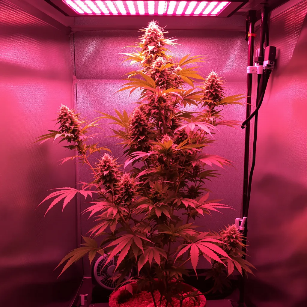 Plante de cannabis Industrial Plant en floraison — 60-100 cm autofloraison
