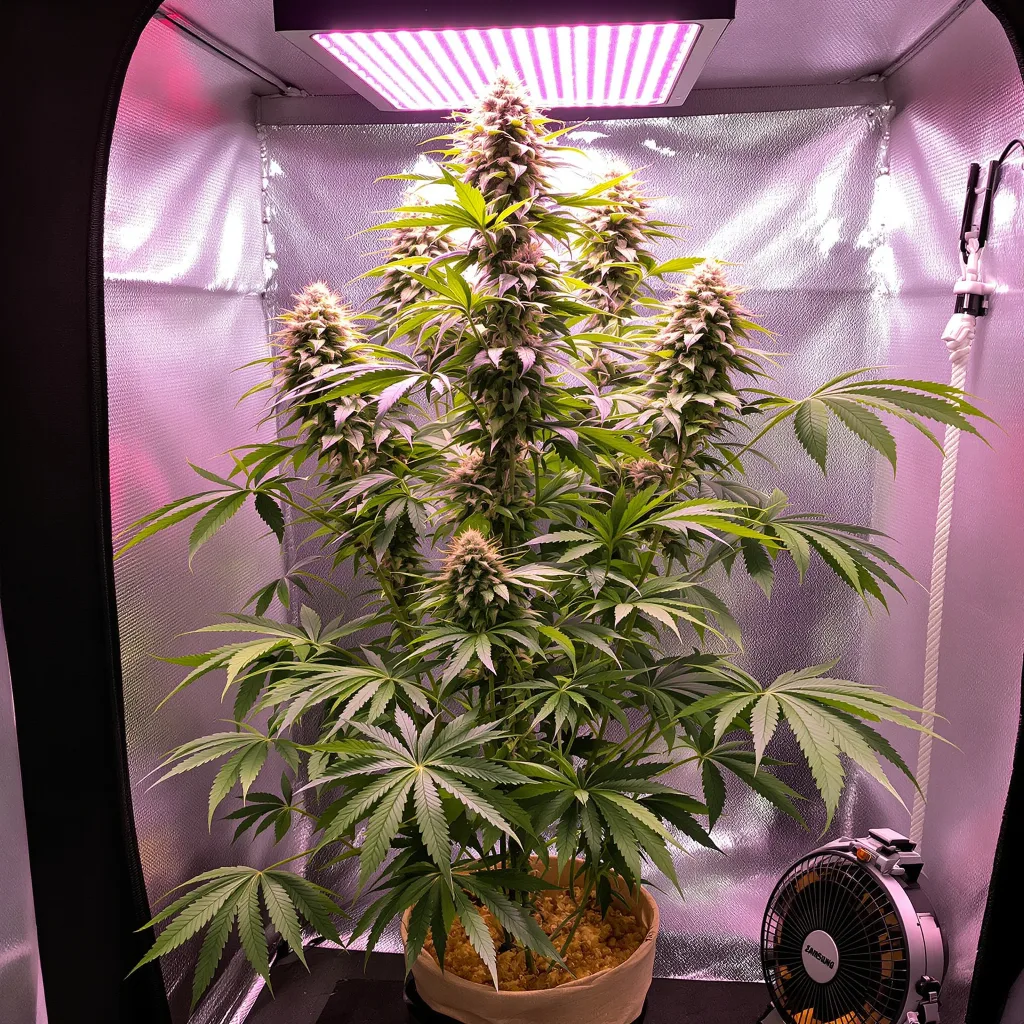 Plante de cannabis Industrial Plant en floraison — 150-200 cm féminisée