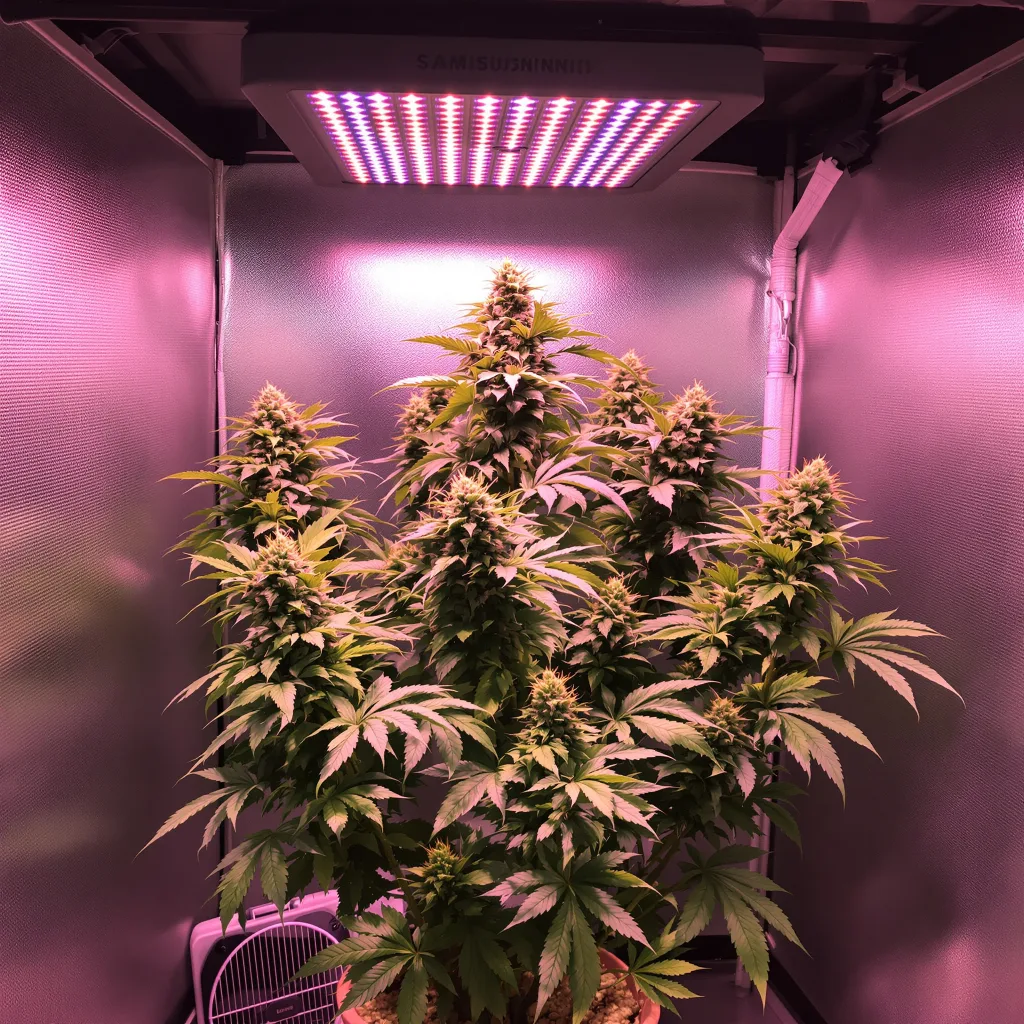 Plante de cannabis Ingrid en floraison — 90-130 cm féminisée
