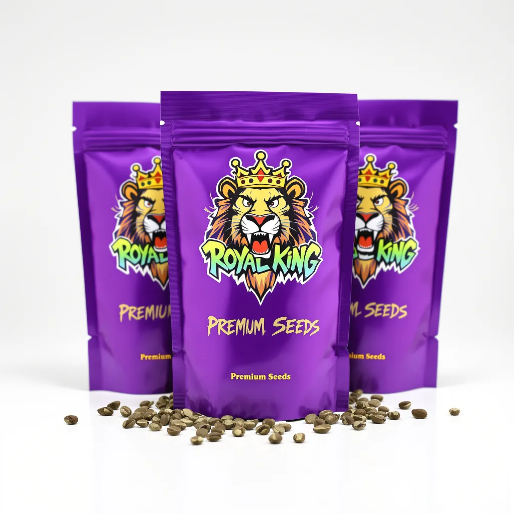 Iron Triangle 44% indica / 56% sativa — fleur avec trichomes visibles