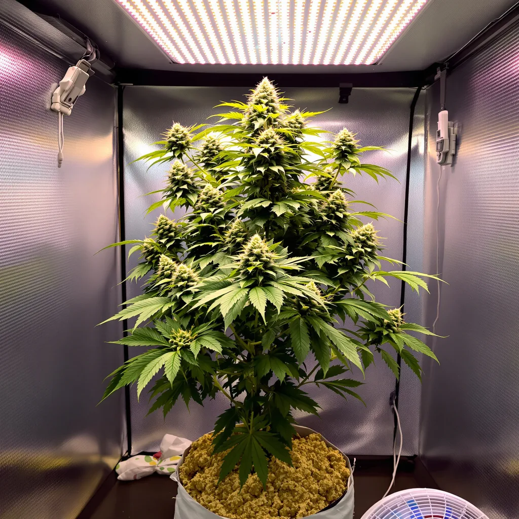Plante de cannabis Jack Flash en floraison — 60-100 cm autofloraison