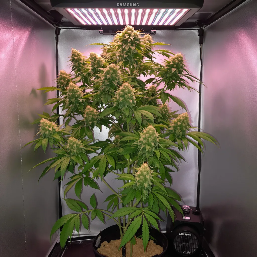 Plante de cannabis Jack Herer en floraison — 60-100 cm autofloraison