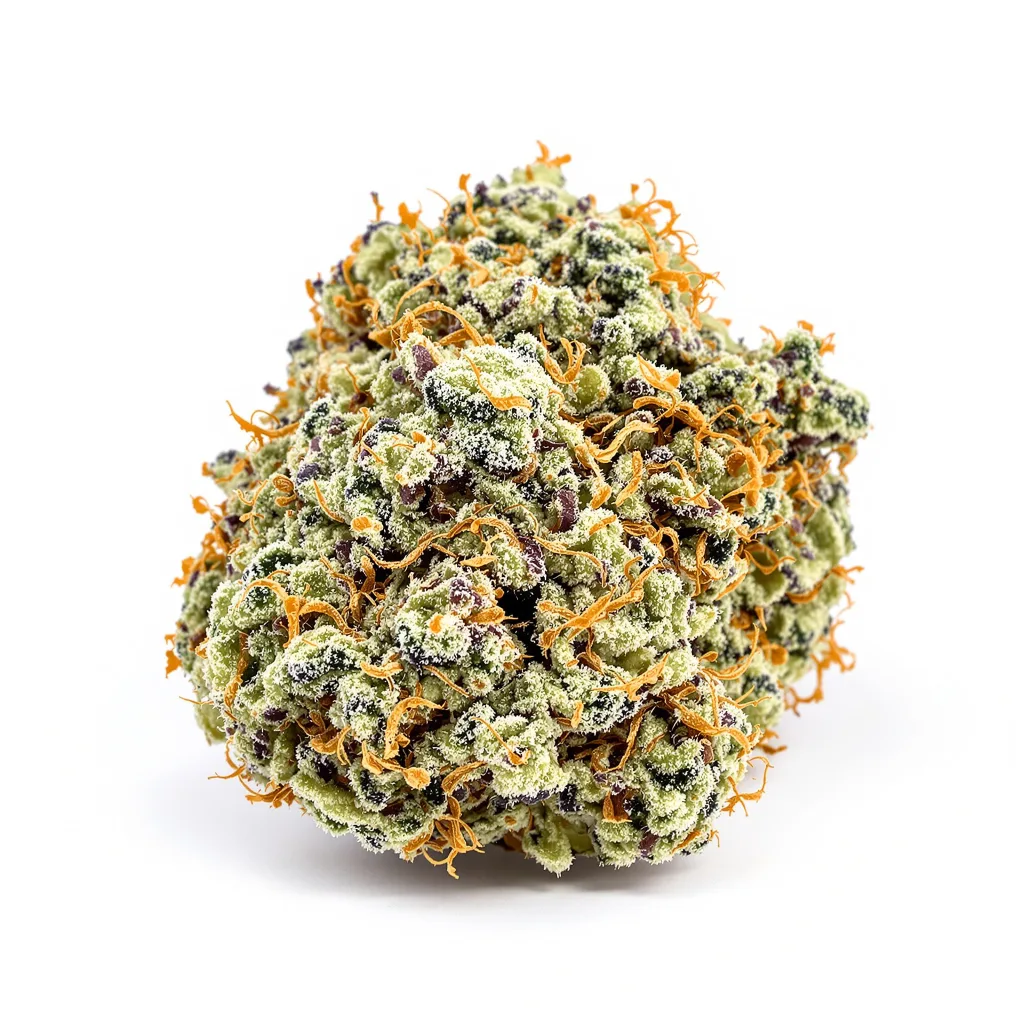 Jack Herer 45% indica / 55% sativa — fleur avec trichomes visibles