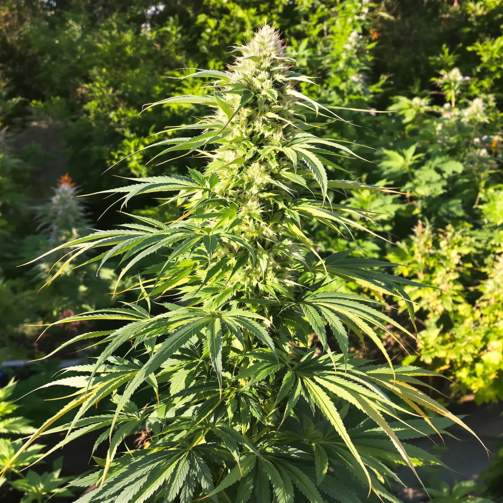Jack Skellington 25% indica / 75% sativa — fleur avec trichomes visibles
