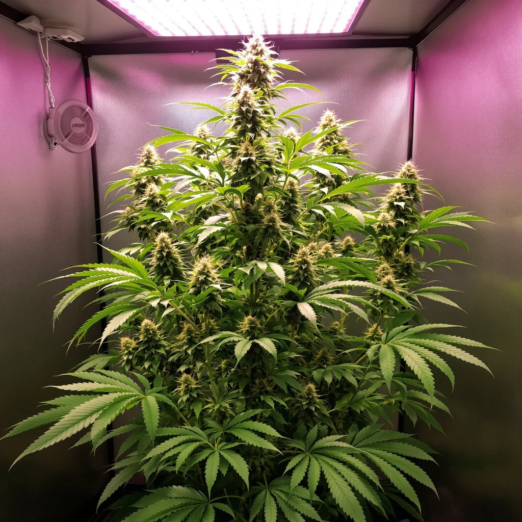 Plante de cannabis Jack the Ripper en floraison — 150-200 cm féminisée