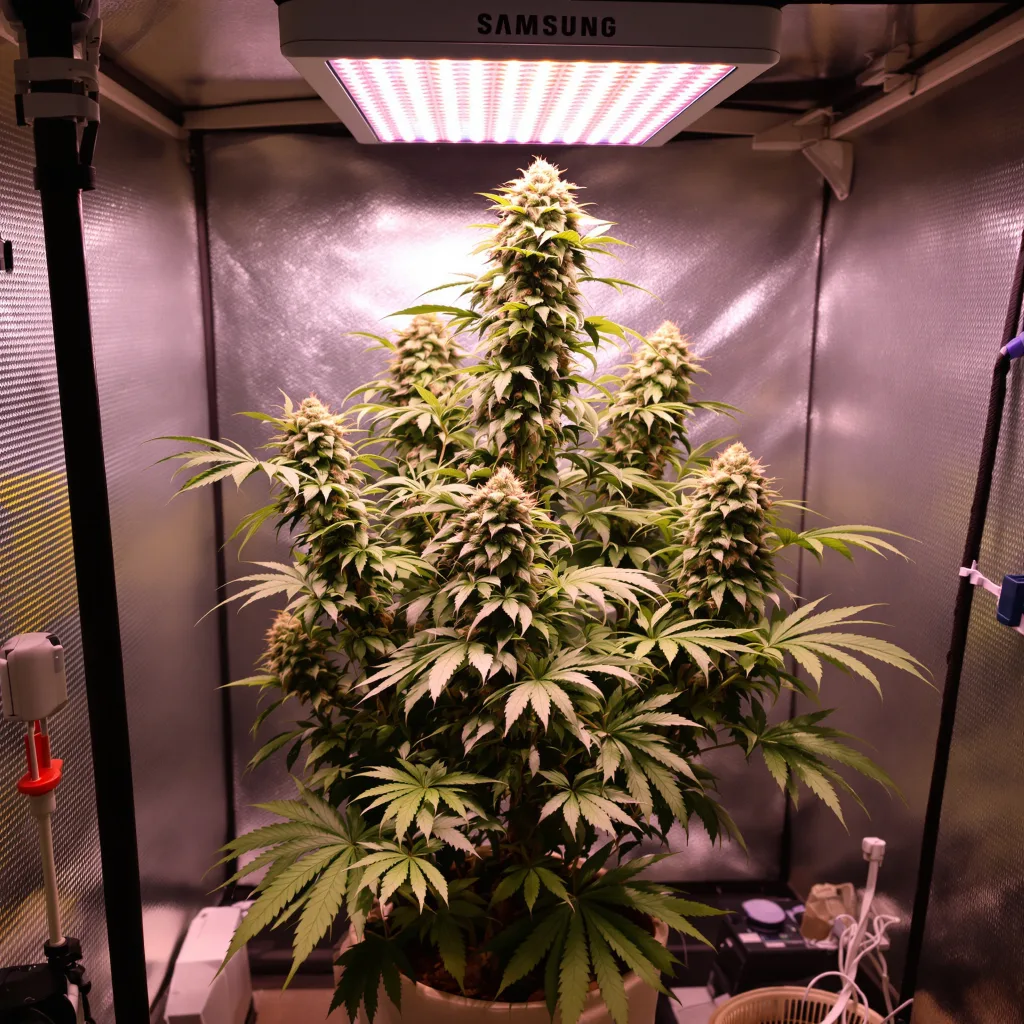 Plante de cannabis Jedi Cookies en floraison — 90-130 cm féminisée