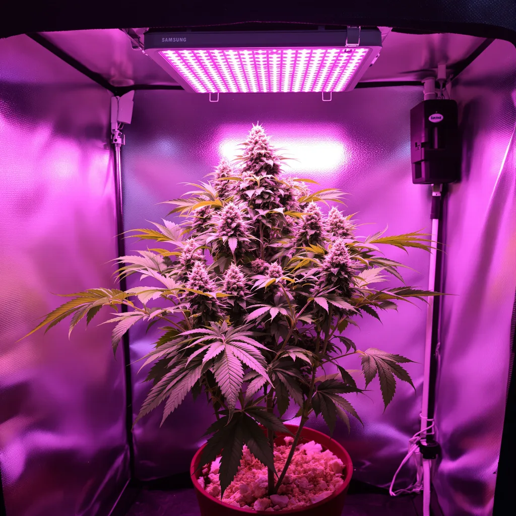 Plante de cannabis Jedi Kush en floraison — 90-130 cm féminisée