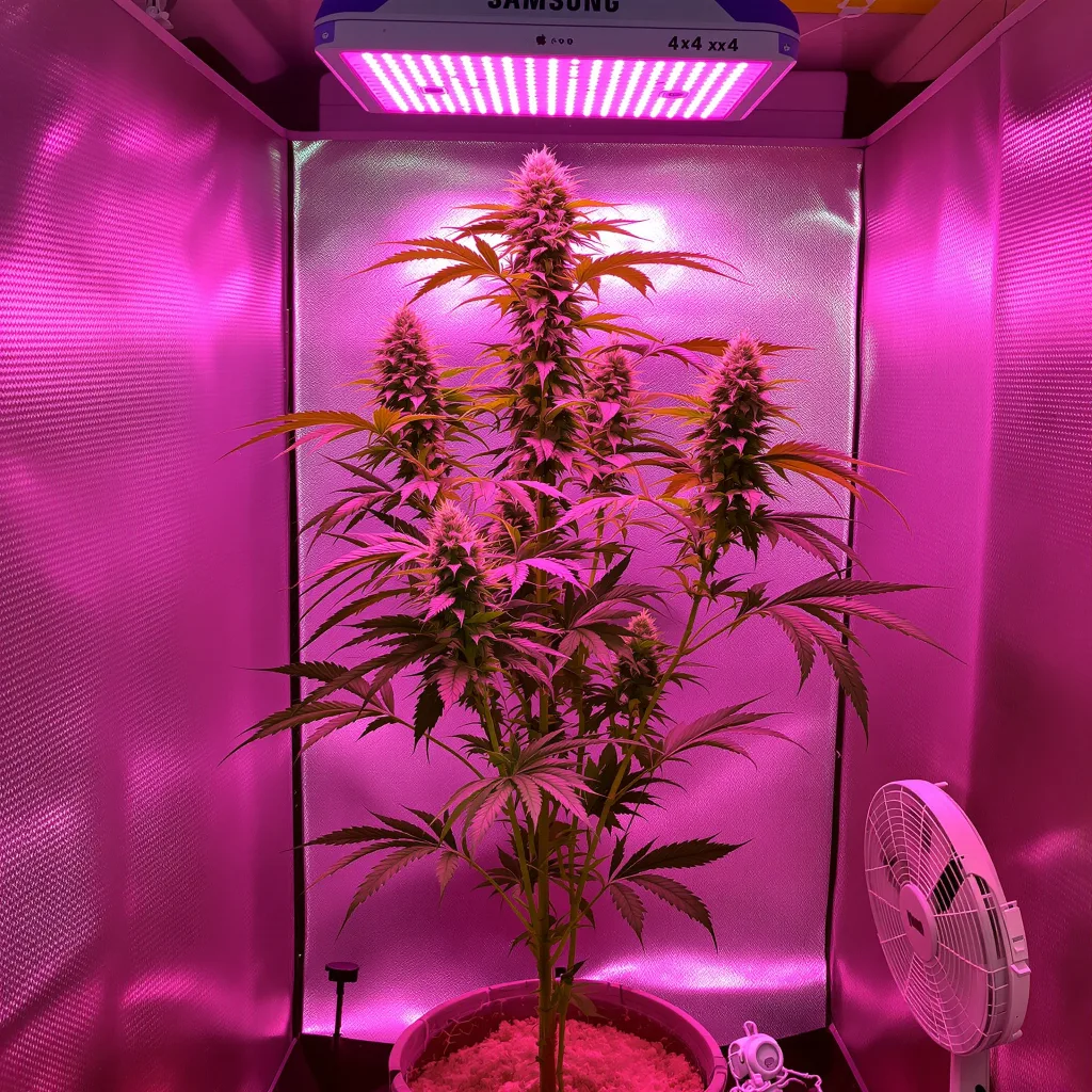 Plante de cannabis Jesus OG en floraison — 60-100 cm autofloraison