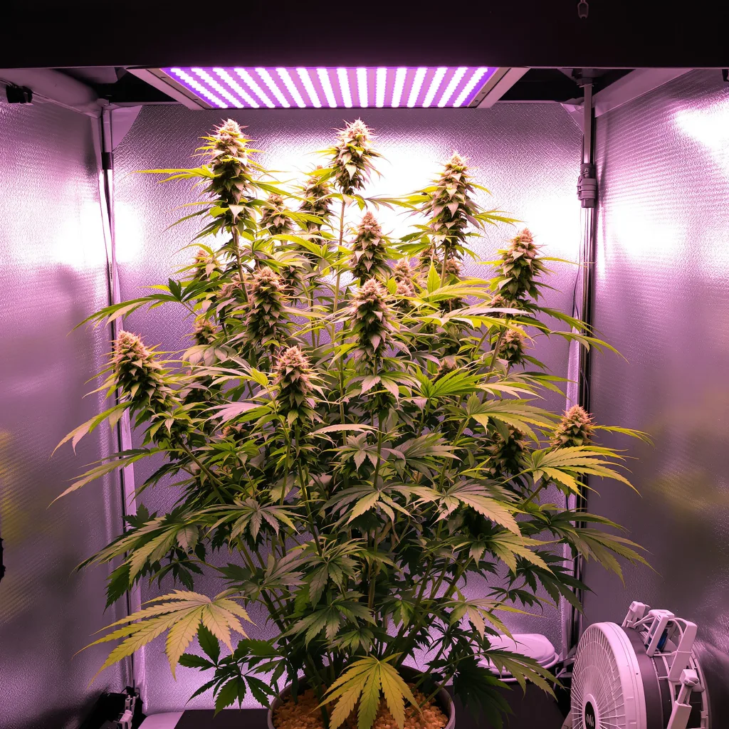 Plante de cannabis Jesus OG en floraison — 150-200 cm féminisée