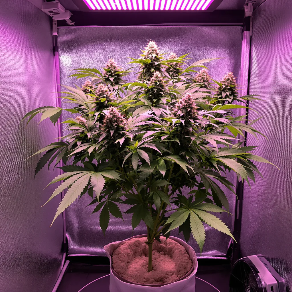 Plante de cannabis Jungle Cookie en floraison — 90-130 cm féminisée