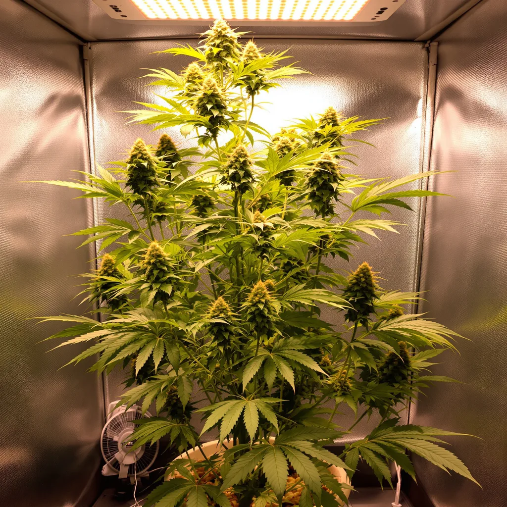 Plante de cannabis Kahuna en floraison — 150-200 cm féminisée