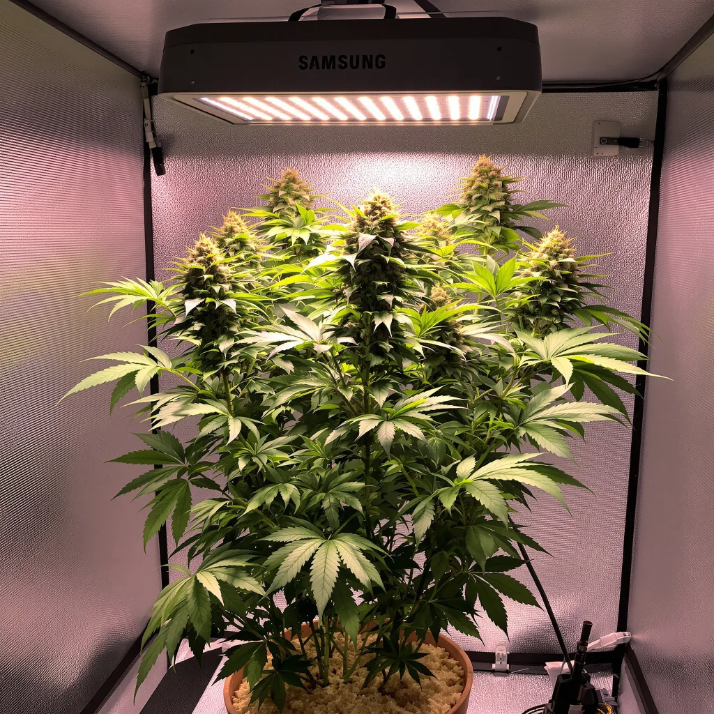 Plante de cannabis Kandahar en floraison — 90-130 cm féminisée