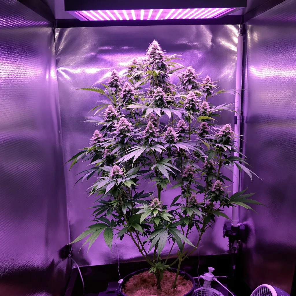 Plante de cannabis Kandy Kush en floraison — 60-100 cm autofloraison