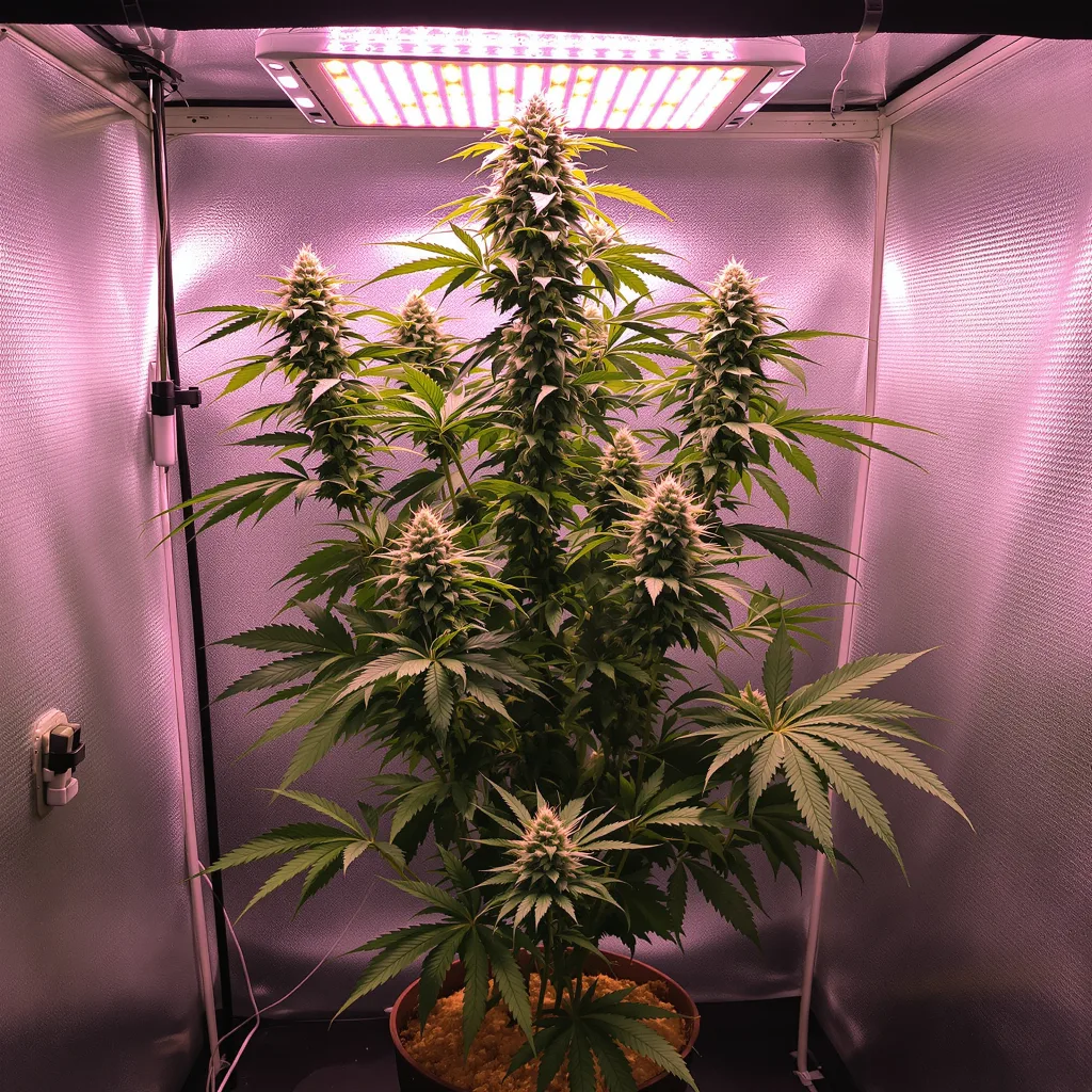 Plante de cannabis KC 33 en floraison — 150-200 cm féminisée
