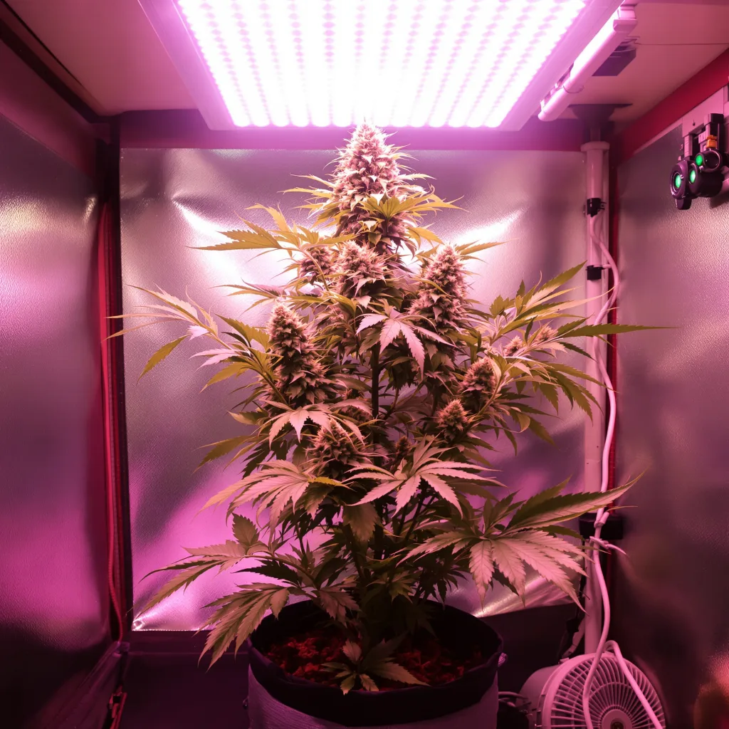 Plante de cannabis Khufu en floraison — 90-130 cm féminisée
