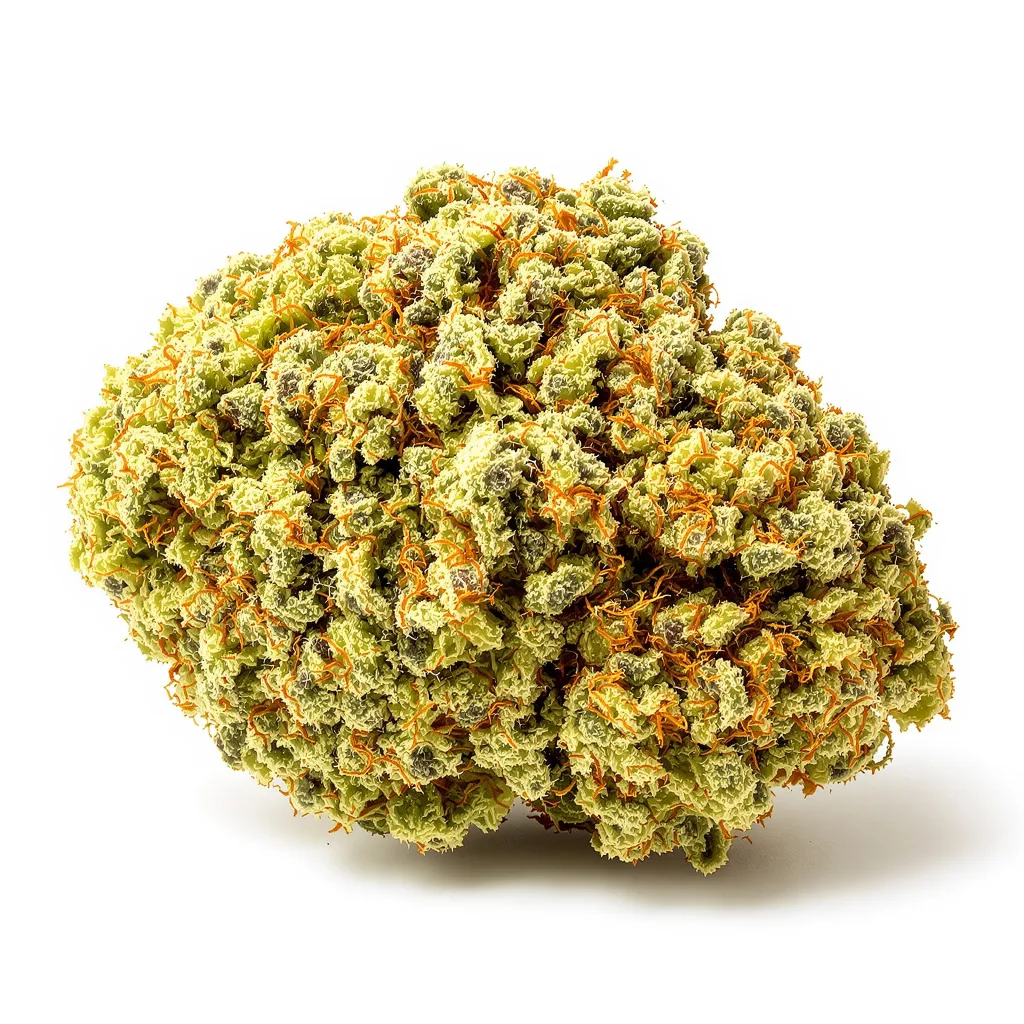 Kilimanjaro 30% indica / 70% sativa — fleur avec trichomes visibles