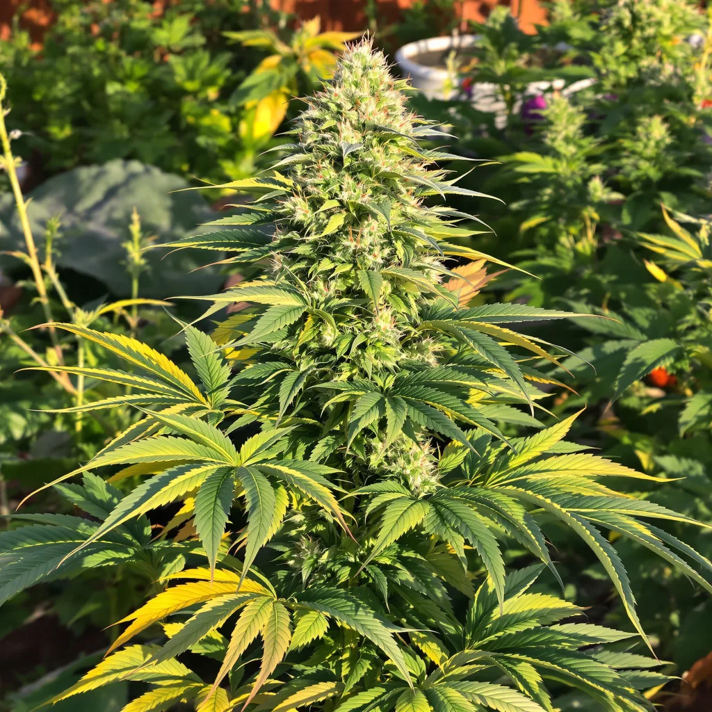 Killer 84% indica / 16% sativa — fleur avec trichomes visibles