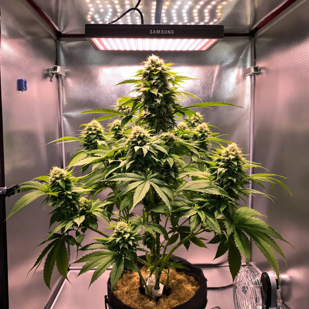 Plante de cannabis King Kong en floraison — 90-130 cm féminisée