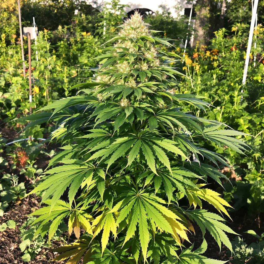 King Kong 80% indica / 20% sativa — fleur avec trichomes visibles