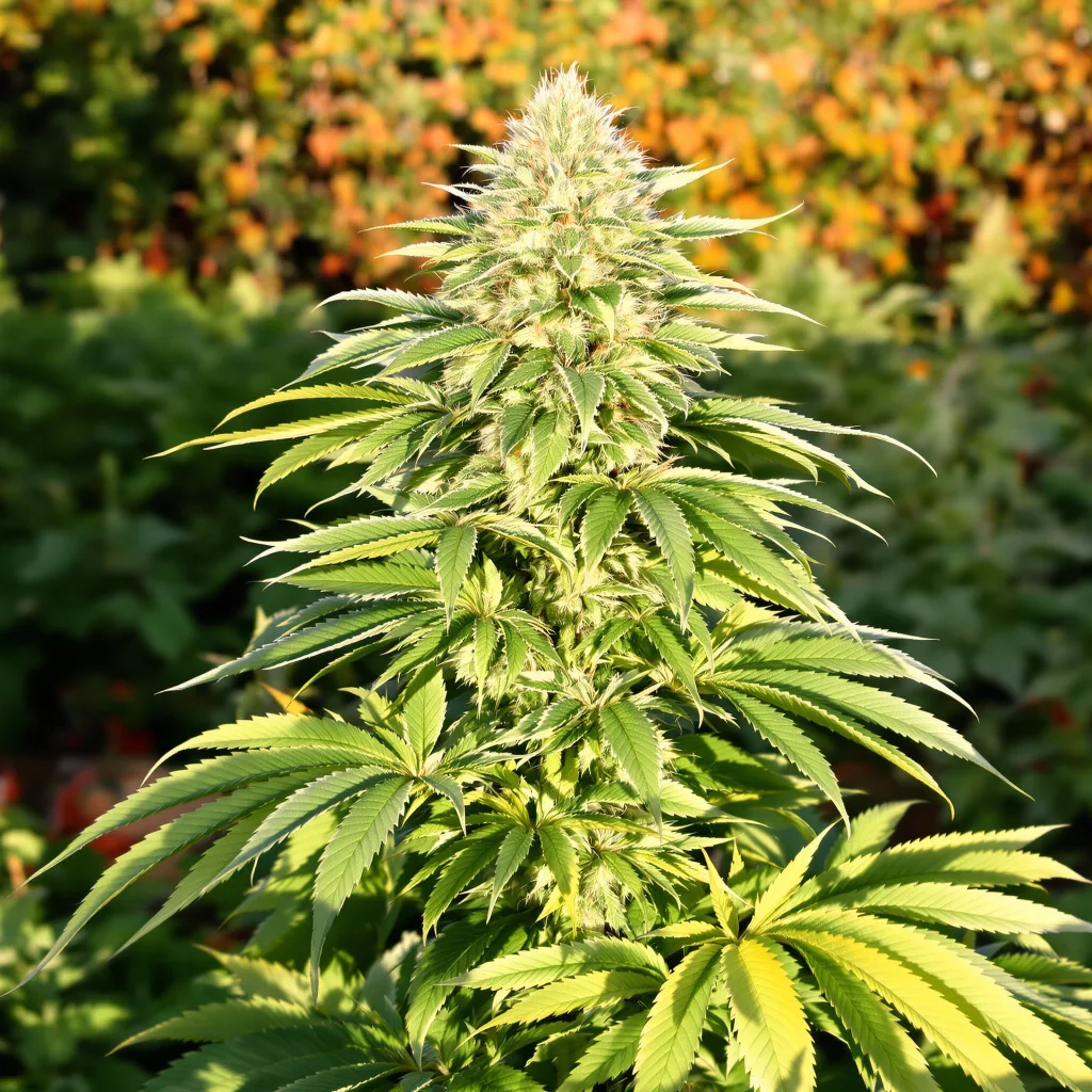 King Louis XIII 70% indica / 30% sativa — fleur avec trichomes visibles