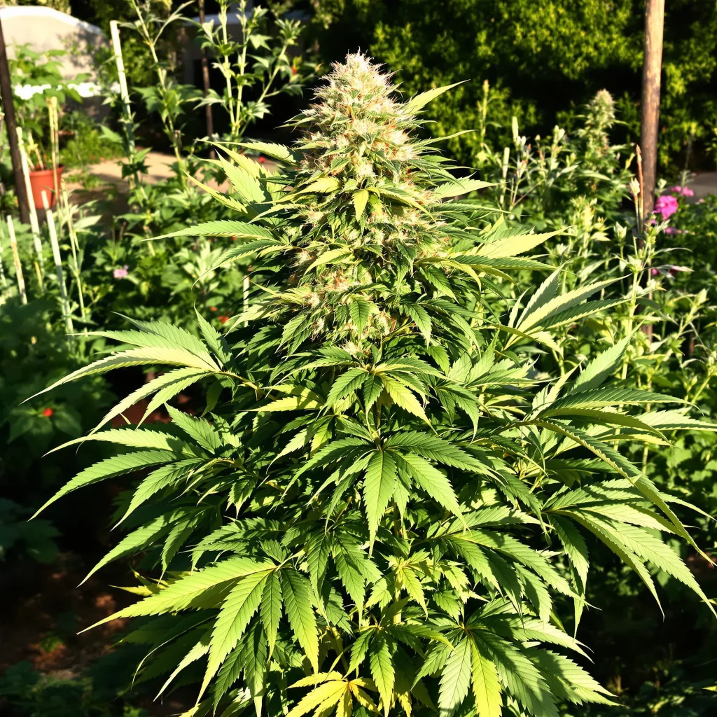Kong 100% indica / 50% sativa — fleur avec trichomes visibles