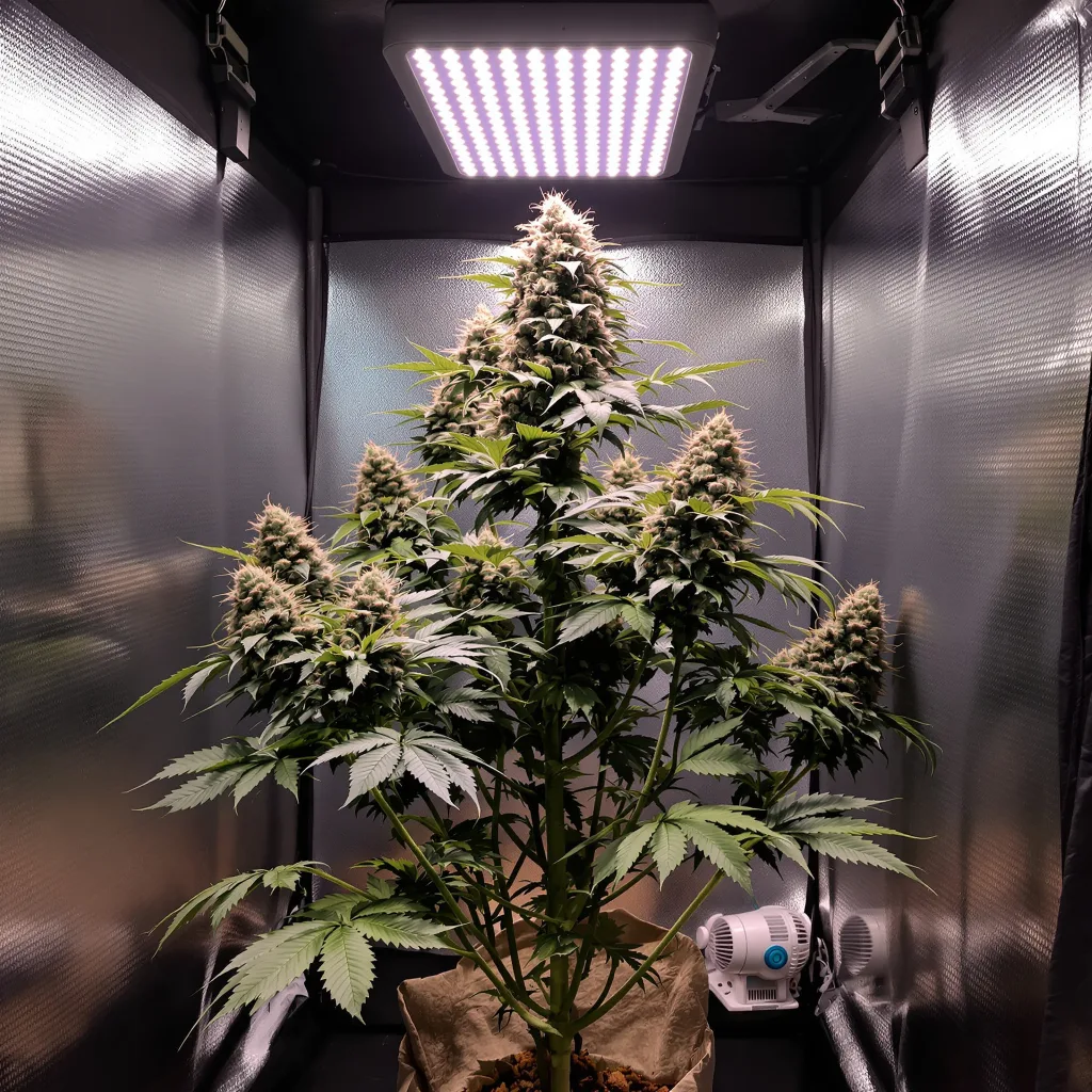 Plante de cannabis Kosher Tangie en floraison — 120-180 cm féminisée
