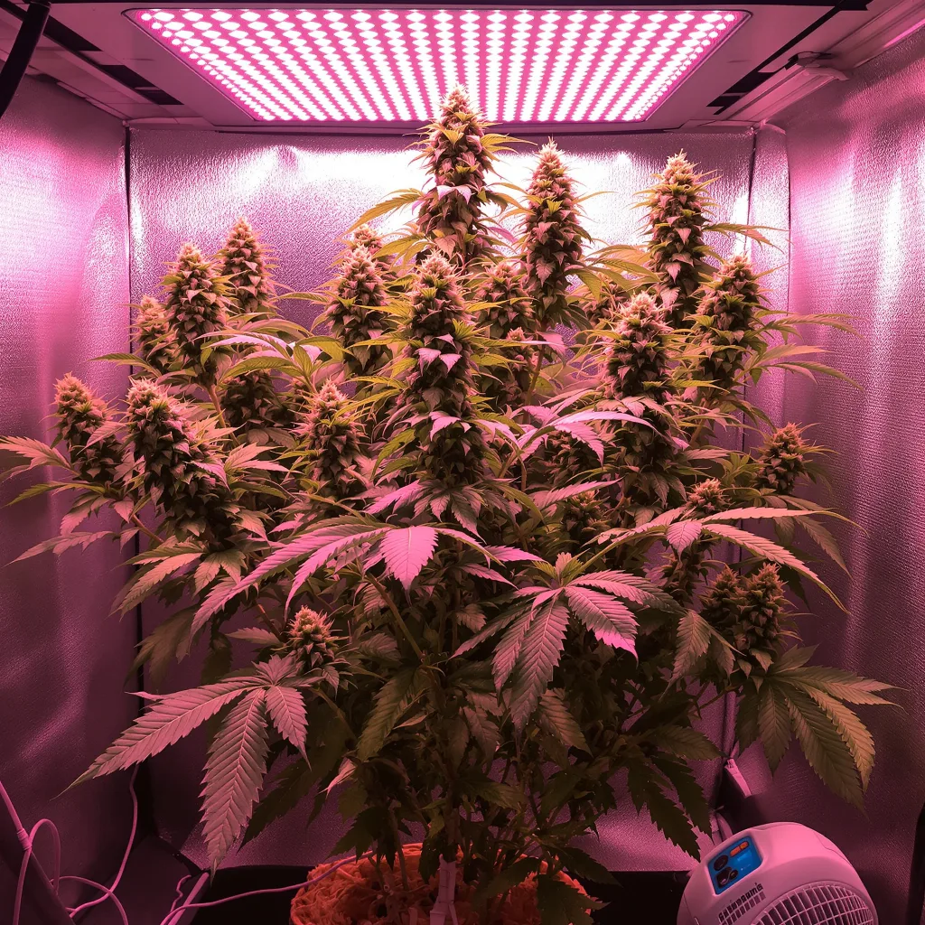 Plante de cannabis Kuchi en floraison — 120-180 cm féminisée
