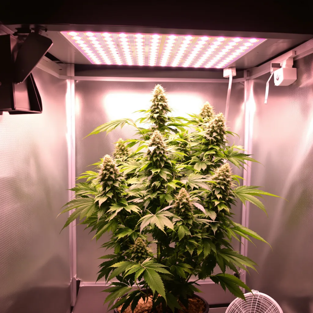 Plante de cannabis Kush Cake en floraison — 90-130 cm féminisée