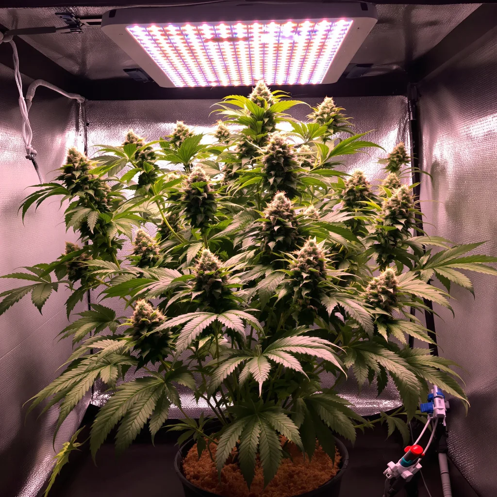 Plante de cannabis Kush XL en floraison — 60-100 cm autofloraison