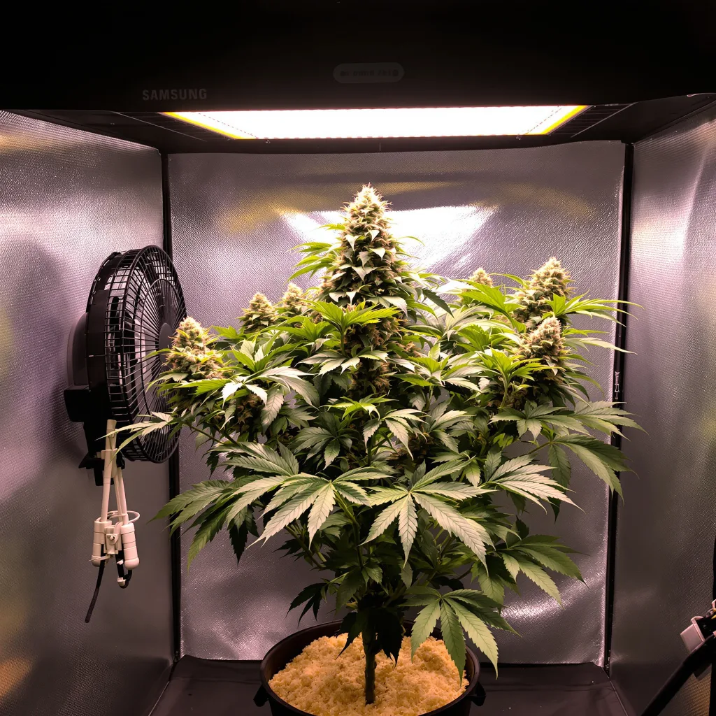 Plante de cannabis Kushadelic en floraison — 90-130 cm féminisée