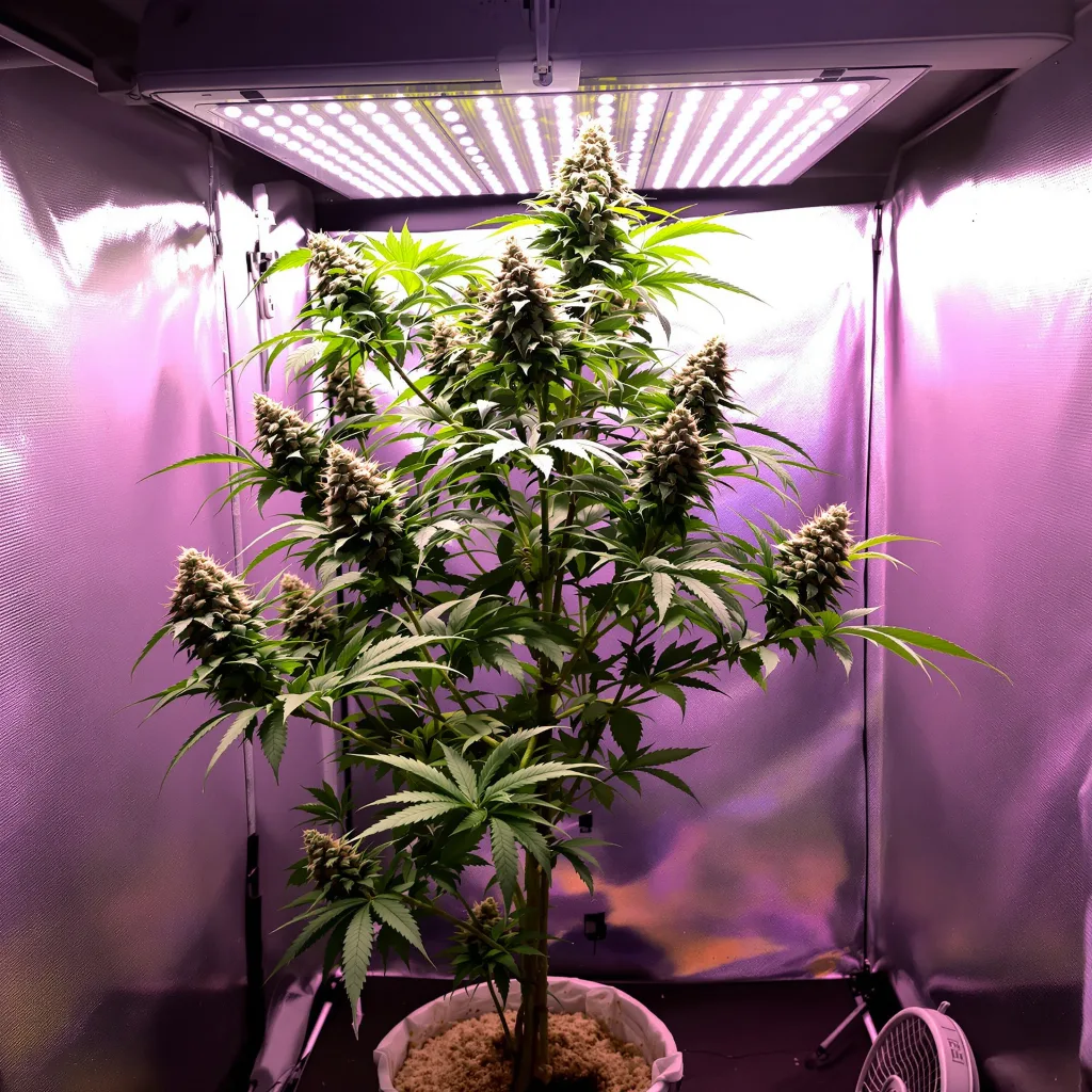 Plante de cannabis LA Jack en floraison — 120-180 cm féminisée