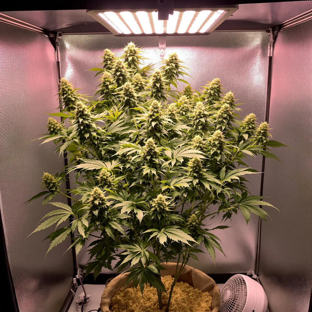 Plante de cannabis LA OG en floraison — 120-180 cm féminisée