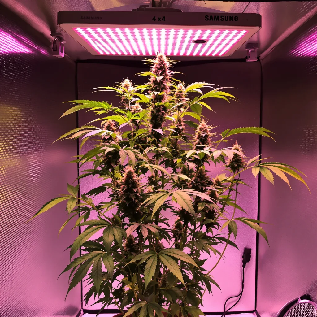 Plante de cannabis Lambo en floraison — 150-200 cm féminisée