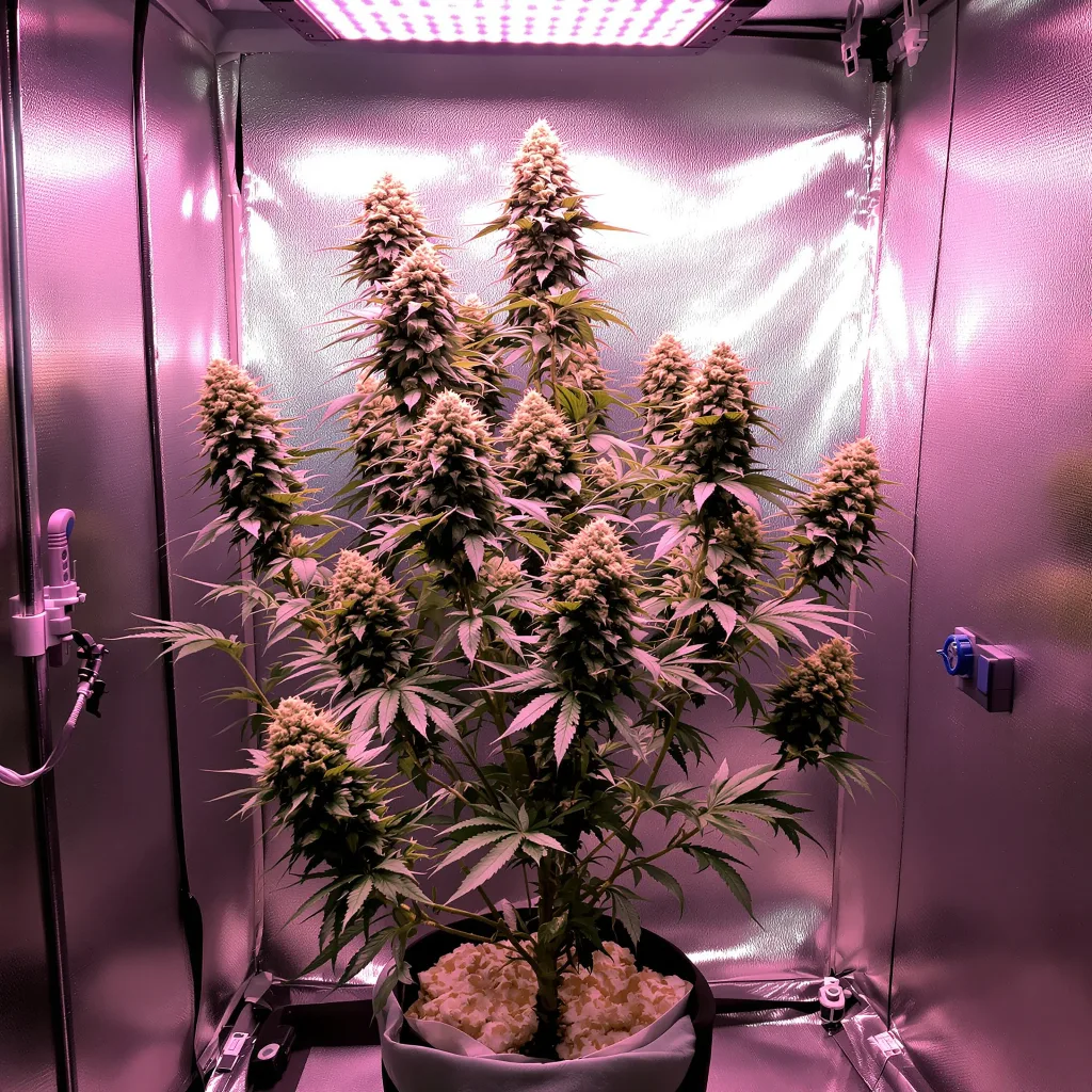Plante de cannabis Larry OG en floraison — 120-180 cm féminisée