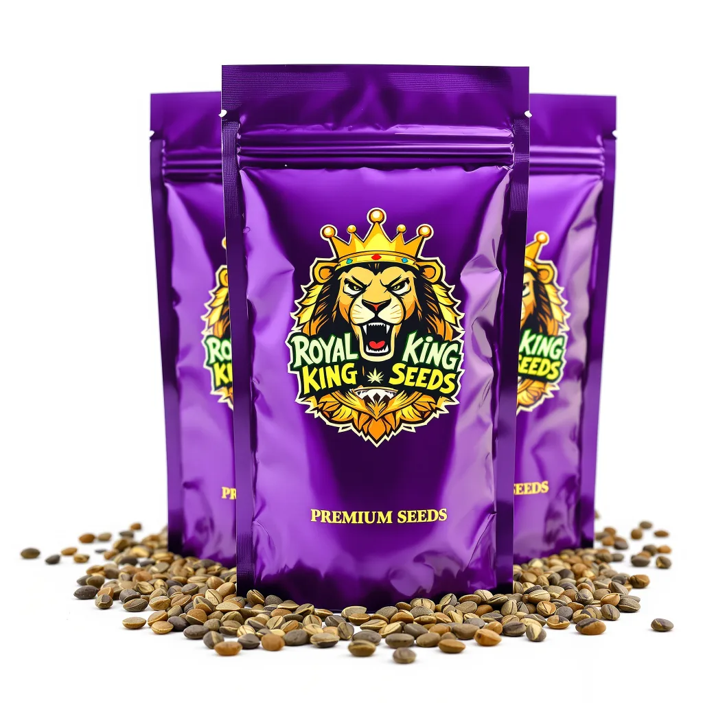 Laughing Buddha 20% indica / 80% sativa — fleur avec trichomes visibles