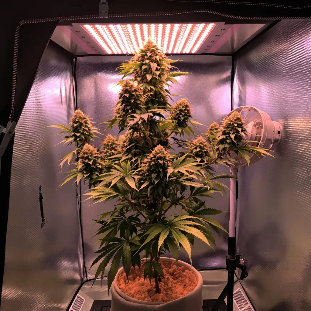 Plante de cannabis Lavender en floraison — 120-180 cm féminisée