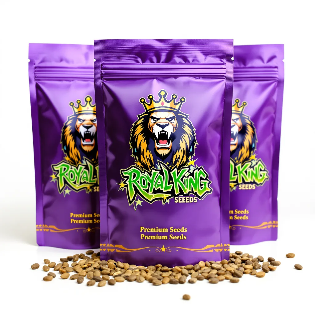 Lavender 53% indica / 47% sativa — fleur avec trichomes visibles