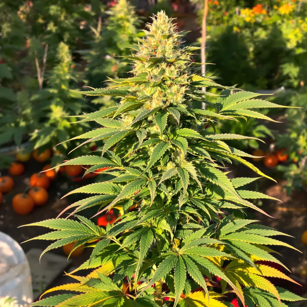Lavender Jones 70% indica / 30% sativa — fleur avec trichomes visibles