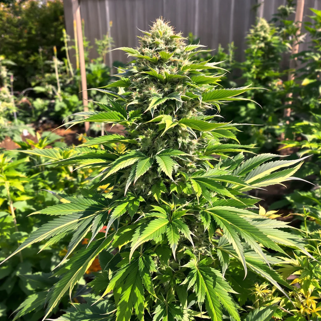 Lavender Jones 70% indica / 30% sativa — fleur avec trichomes visibles