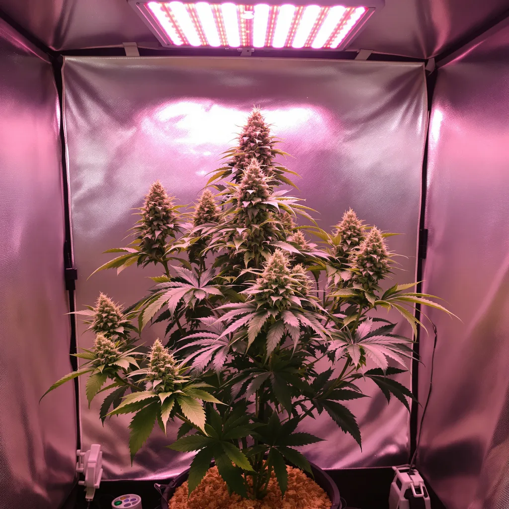 Plante de cannabis Lee Roy en floraison — 90-130 cm féminisée