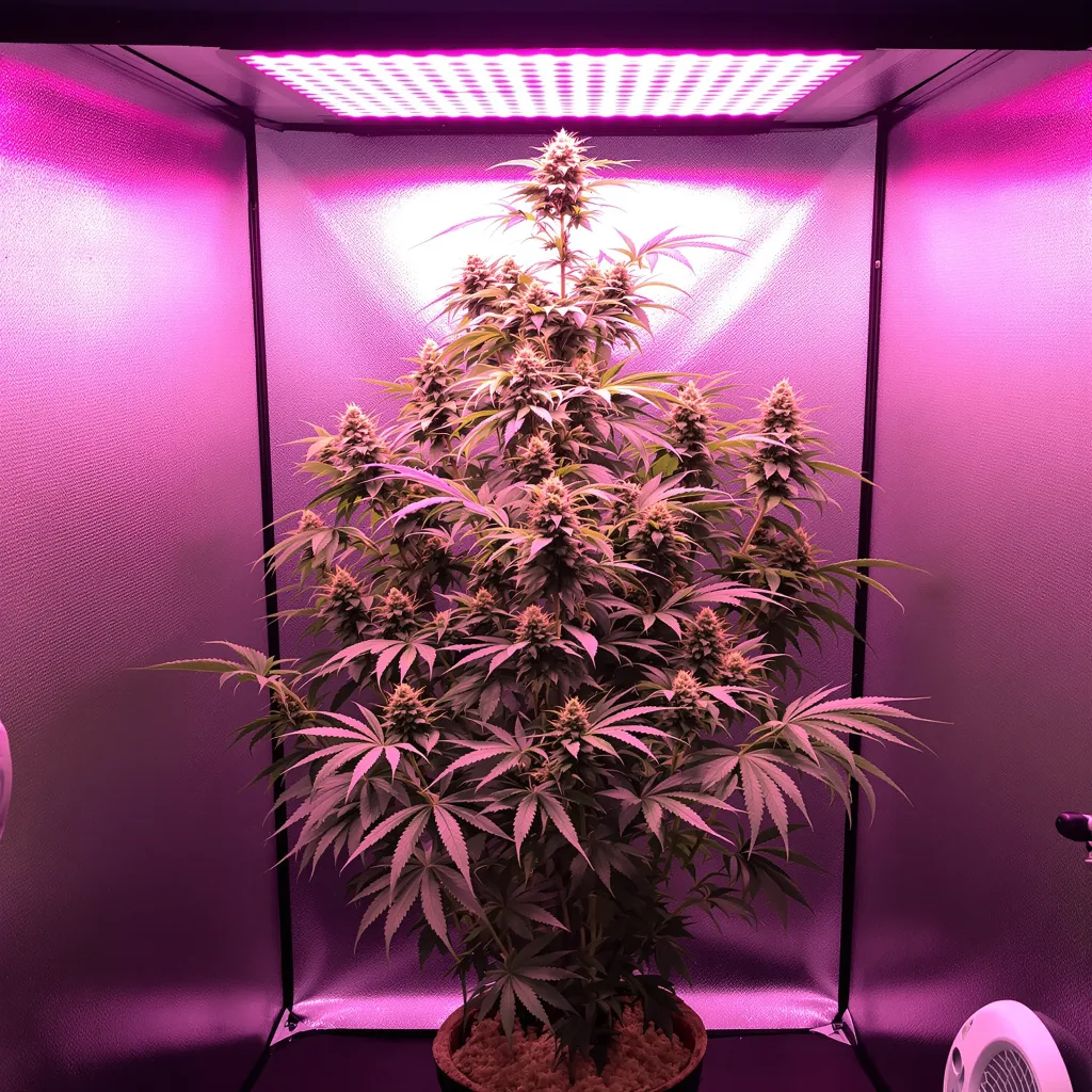 Plante de cannabis Lemon G en floraison — 150-200 cm féminisée