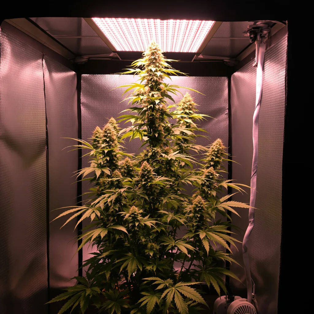 Plante de cannabis Lemon Haze en floraison — 150-200 cm féminisée