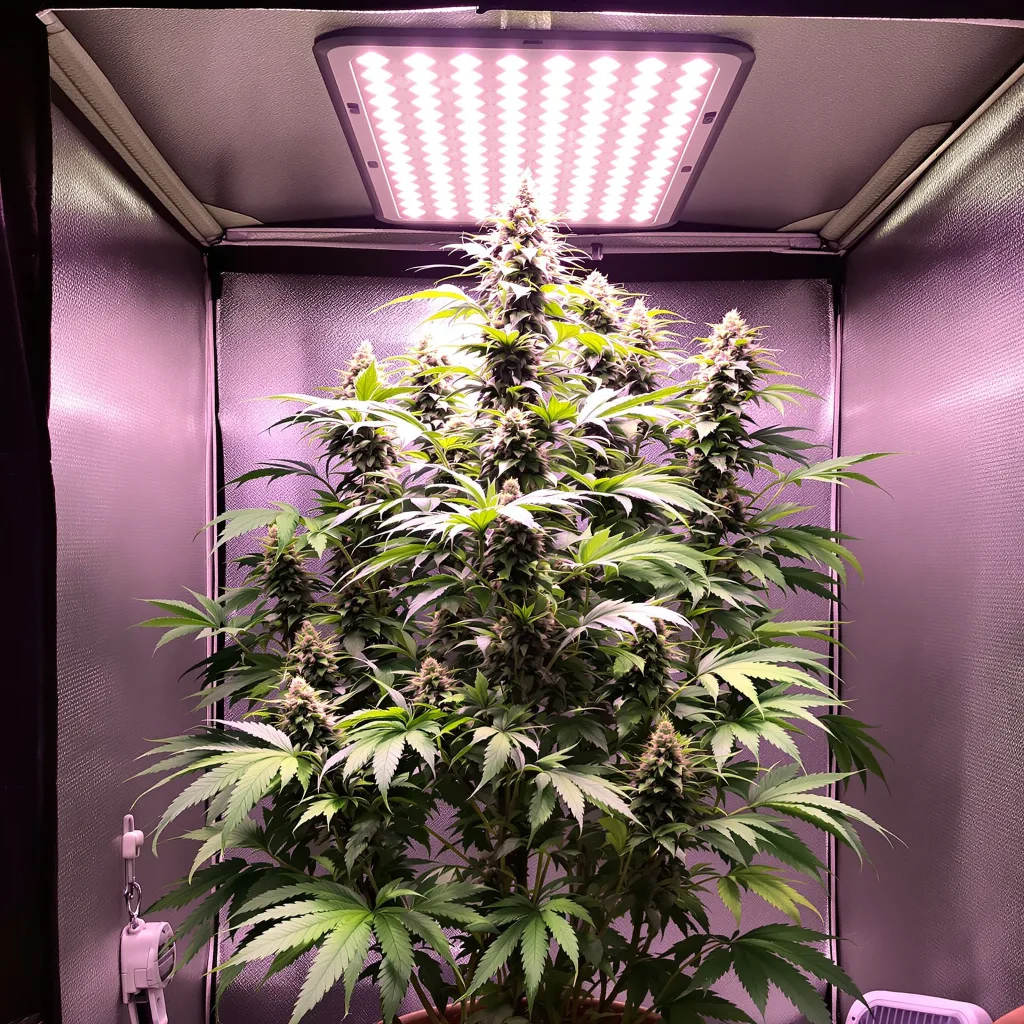 Plante de cannabis Lemon Jack en floraison — 150-200 cm féminisée