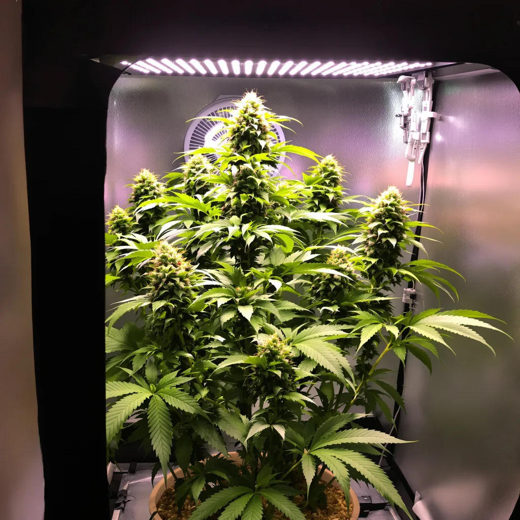 Plante de cannabis Liquid Butter en floraison — 90-130 cm féminisée