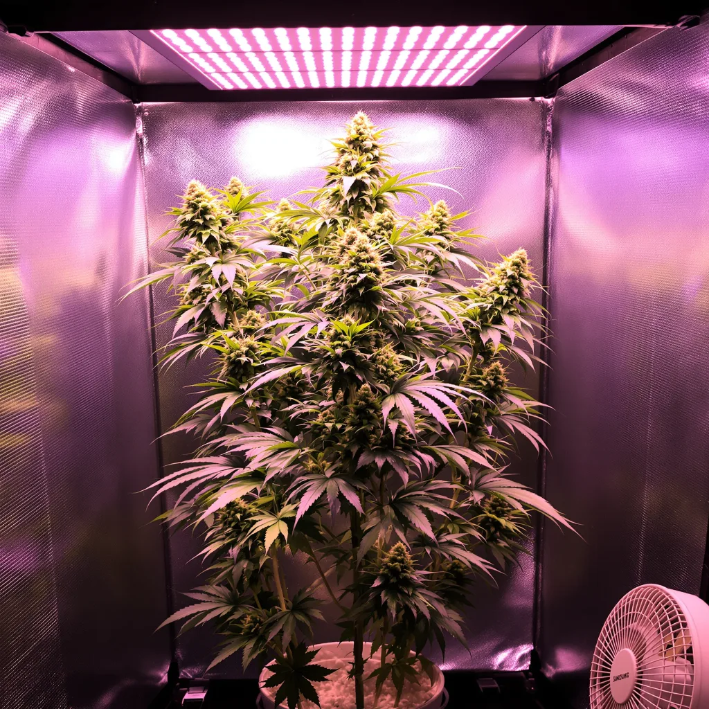 Plante de cannabis Lodi Dodi en floraison — 150-200 cm féminisée